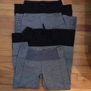 Lot of 4 MPG Crop Leggings Size Small